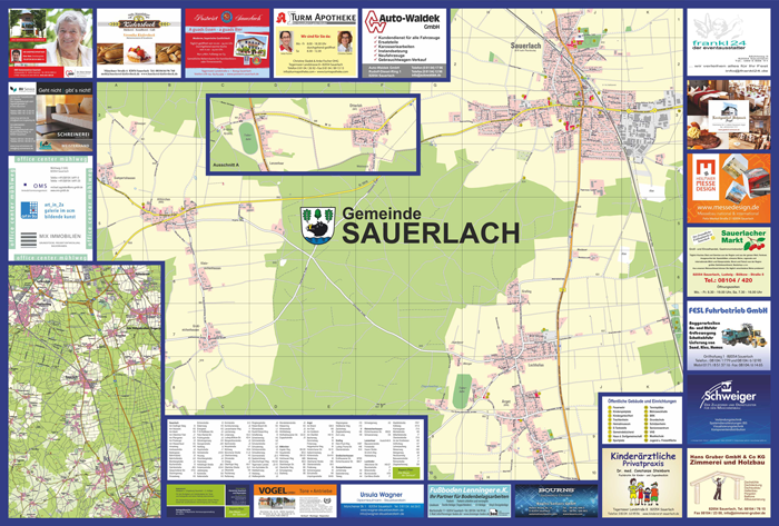 Bayern Plan Produkte - Aushangpläne