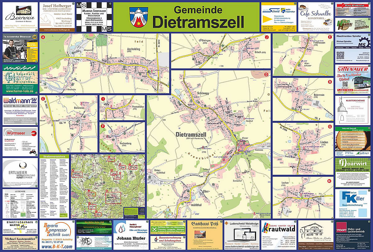 Bayern Plan - Aushangplan Dietramszell